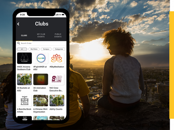 screenshot of clubs